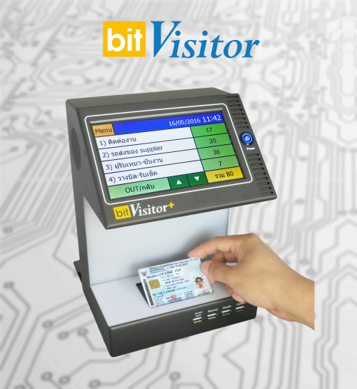 เครื่องแลกบัตร bitVisitor